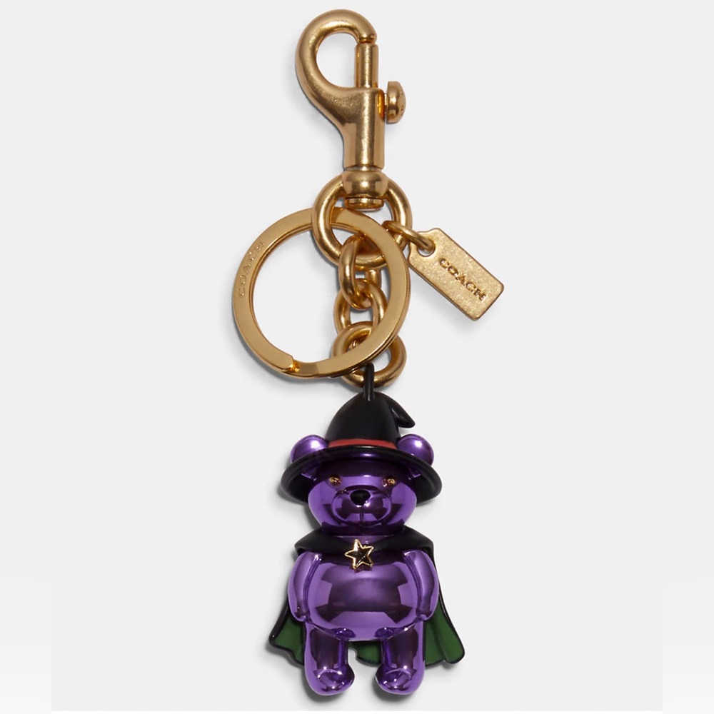 Coach witch bear bag charm.